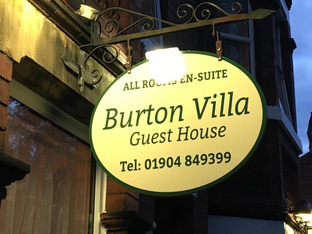 Burton Villa Guest House York Exteriör bild